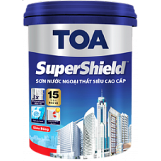 Sơn ngoại thất TOA Supershield siêu bóng - 5L